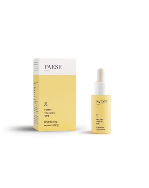 Aufhellendes und verjüngendes Serum 10% Vitamin C - 89% natürlich - 15 ml