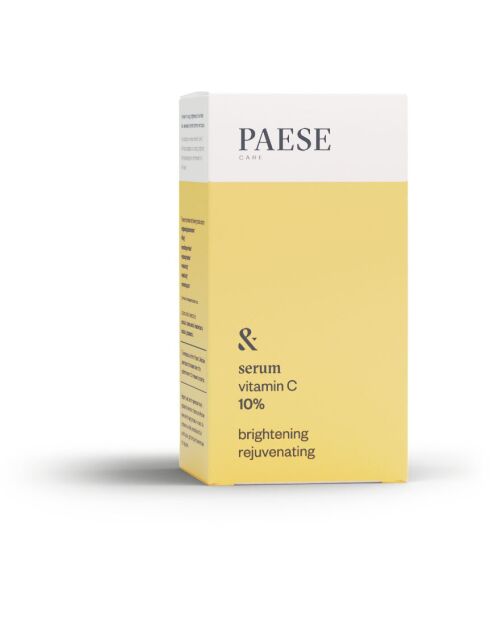 Aufhellendes und verjüngendes Serum 10% Vitamin C - 89% natürlich - 15 ml