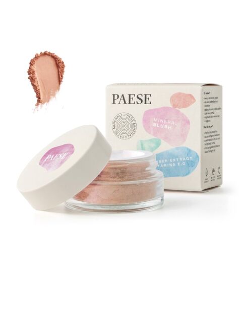 PAESE Minerals Rosafarbenes Mineral Rouge — Vegan — 6g-301N Dusty Rose