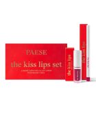 Coffret The Kiss Lips rouge à lèvres et crayon assortis 05 raspberry red