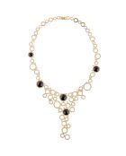 Parure Vidomi doré/noir/blanc