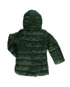 Doudoune de Ski mi-longue chaude kaki/gris