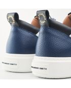 Sneakers en Cuir Bond blanc/bleu