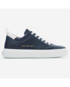 Sneakers en Cuir Bond bleues