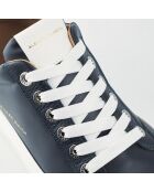 Sneakers en Cuir Bond bleues