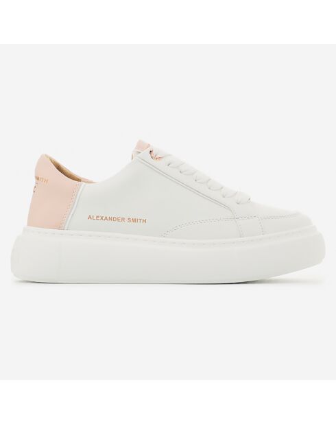 Sneakers Greenwich blanc/rose