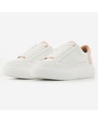 Sneakers Greenwich blanc/rose