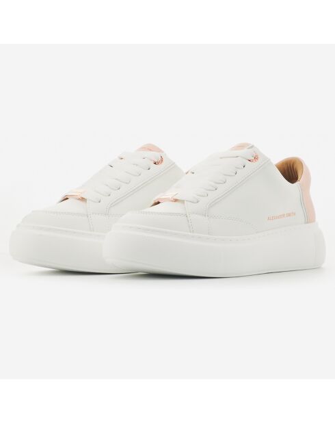 Sneakers Greenwich blanc/rose