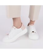 Sneakers Greenwich blanc/rose