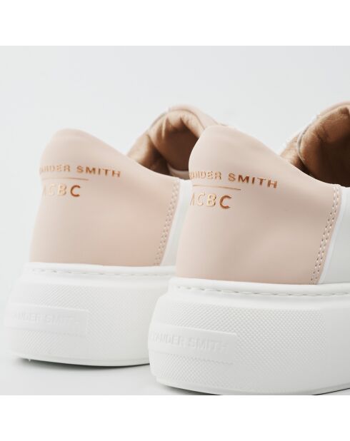 Sneakers Greenwich blanc/rose