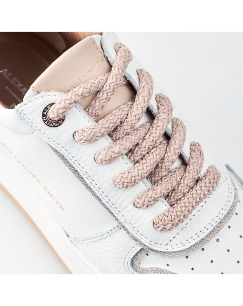 Sneakers en Cuir Harrow beiges