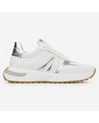 Sneakers Hyde blanc/argenté