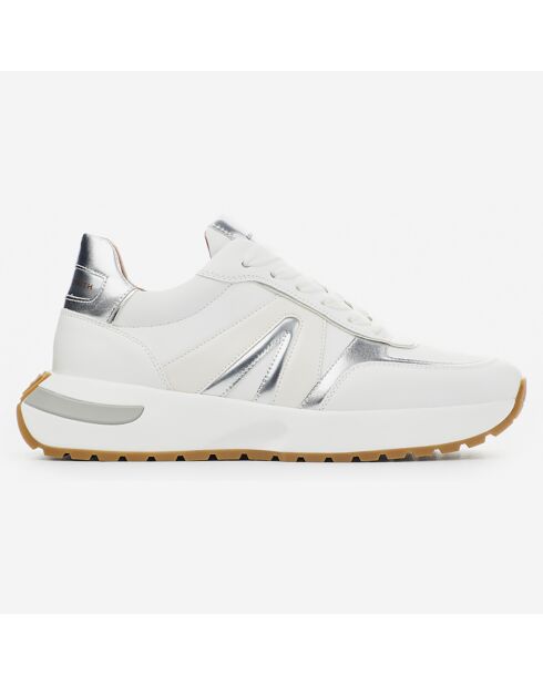 Sneakers Hyde blanc/argenté