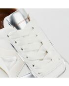 Sneakers Hyde blanc/argenté