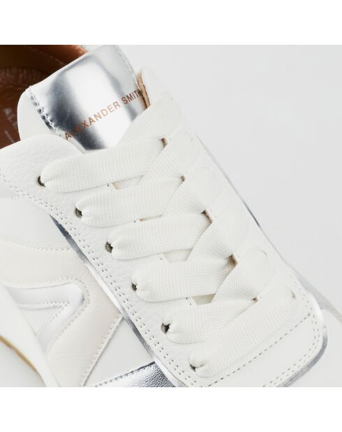 Sneakers Hyde blanc/argenté