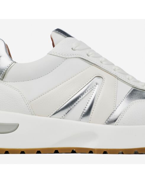 Sneakers Hyde blanc/argenté