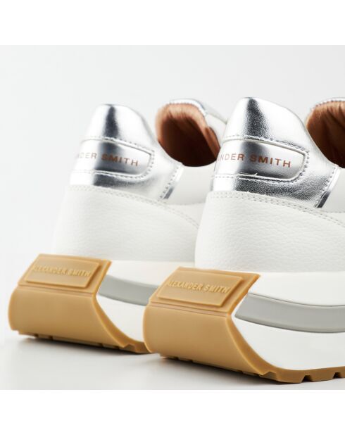 Sneakers Hyde blanc/argenté