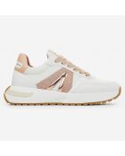Sneakers Hyde blanc/rose