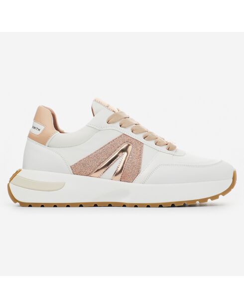 Sneakers Hyde blanc/rose
