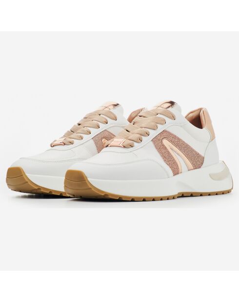 Sneakers Hyde blanc/rose