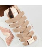 Sneakers Hyde blanc/rose