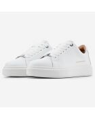 Sneakers en Cuir London blanches