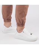 Sneakers en Cuir London blanches