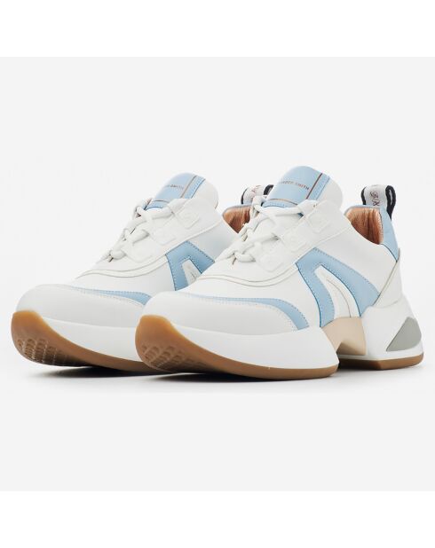 Sneakers Marble beige/bleu