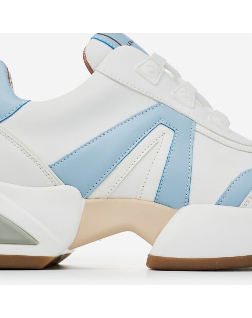 Sneakers Marble beige/bleu