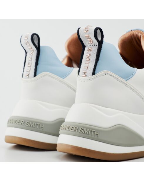 Sneakers Marble beige/bleu