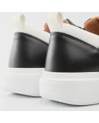 Sneakers en Cuir Wembley noires