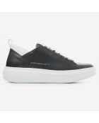 Sneakers en Cuir Wembley noires