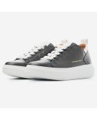 Sneakers en Cuir Wembley noires