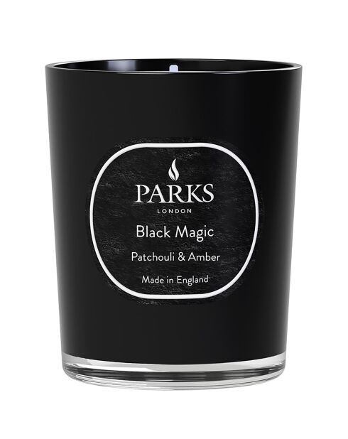 Bougie parfumée Black Magic Patchouli & Ambre - 1 mèche 50h