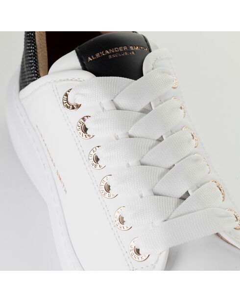 Sneakers en Cuir Wembley blanc/noir