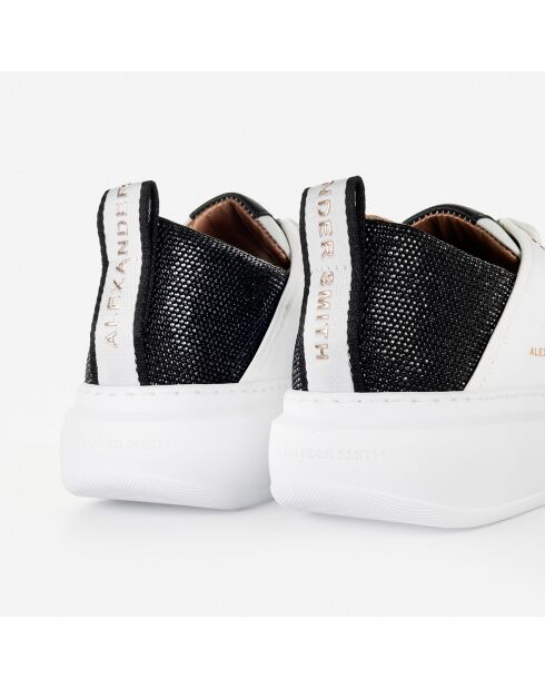 Sneakers en Cuir Wembley blanc/noir