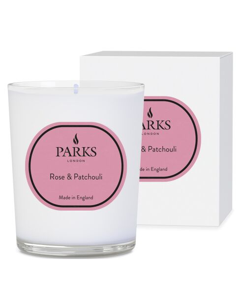 Bougie parfumée Aromatherapy Rose & Patchouli - 1 mèche 50h