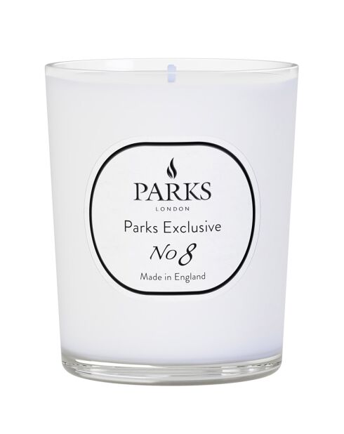 Bougie parfumée Parks Exclusive n°8 Feu de Bois - 1 mèche 45h