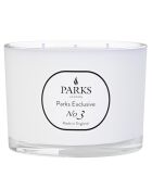 Bougie parfumée Parks Exclusive Bois de Santal & Ylang-ylang - 3 mèches 70h