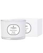 Bougie parfumée Parks Exclusive Bois de Santal & Ylang-ylang - 3 mèches 70h