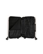 3 Valises & Vanity Blue Serenity blanches