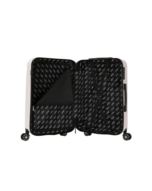 3 Valises & Vanity Blue Serenity blanches