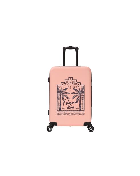 Valise cabine Tropical Dream rose