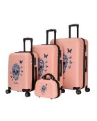 3 Valises + Vanity Blue Serenity roses