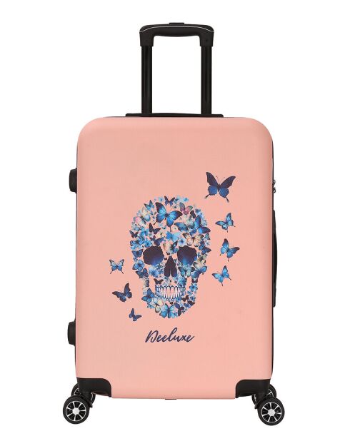 3 Valises + Vanity Blue Serenity roses