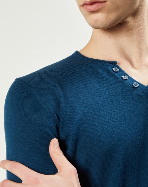 Pull en Laine mélangée Adelino abysse