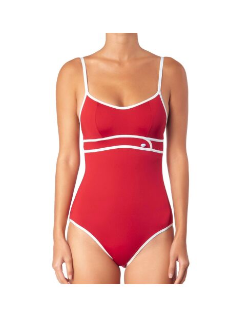 Maillot de bain 1 Pièce Maya rouge