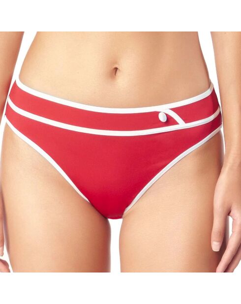 Bas de maillot de bain Maya rouge