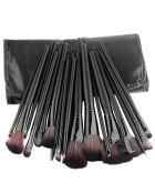 Set de 24 pinceaux noirs