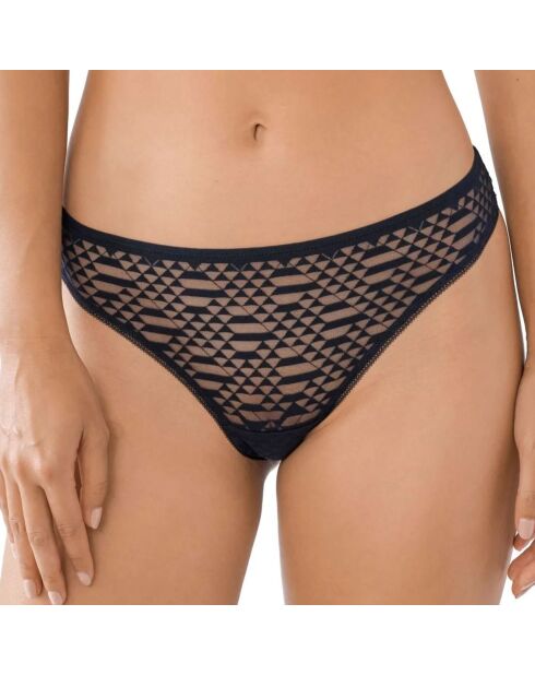 Tanga Garconne noir